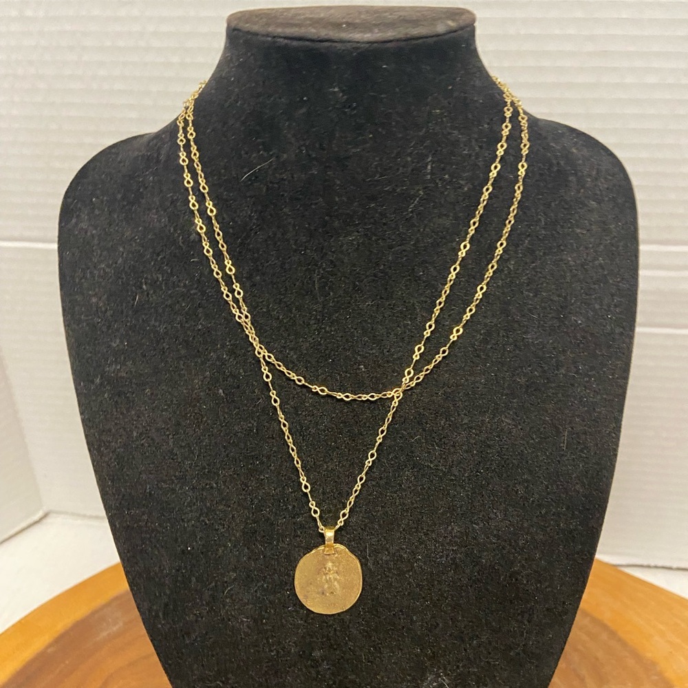 Marie Chavez Multi Strand Pendant Necklace